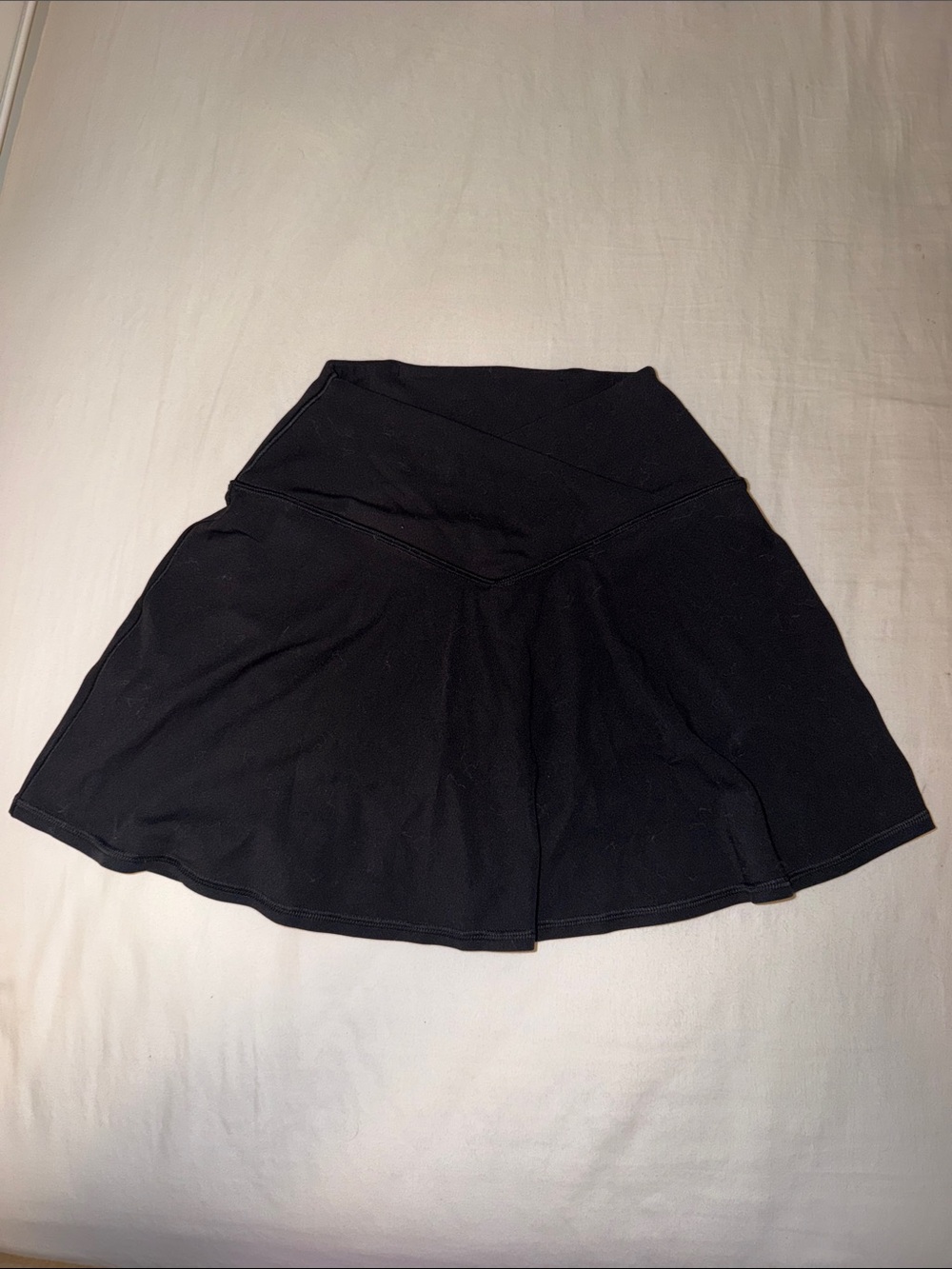 aerie Black Athletic Skirt with V-Waistband